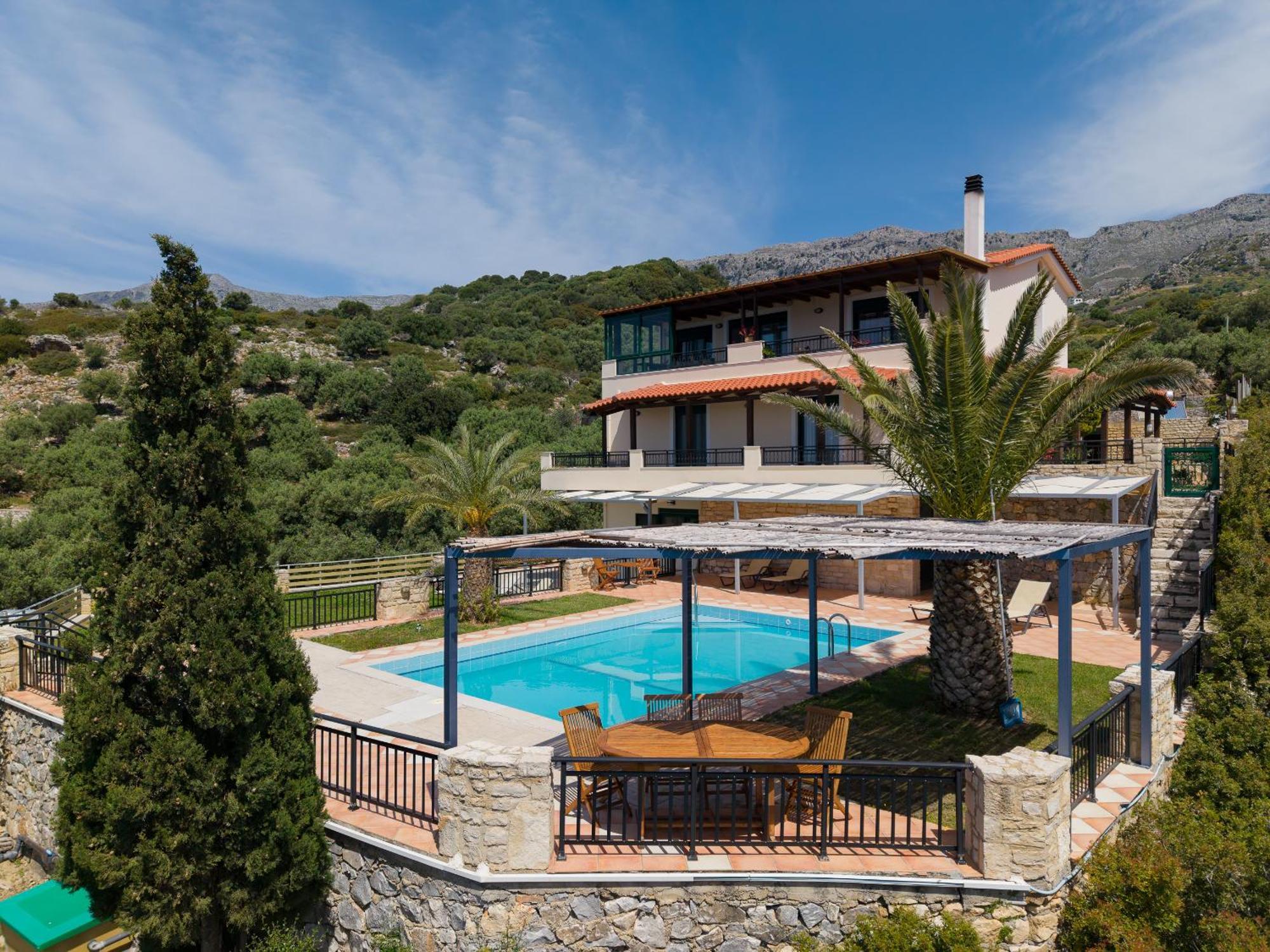 Souda Bay Loggia Villa Sellía Buitenkant foto