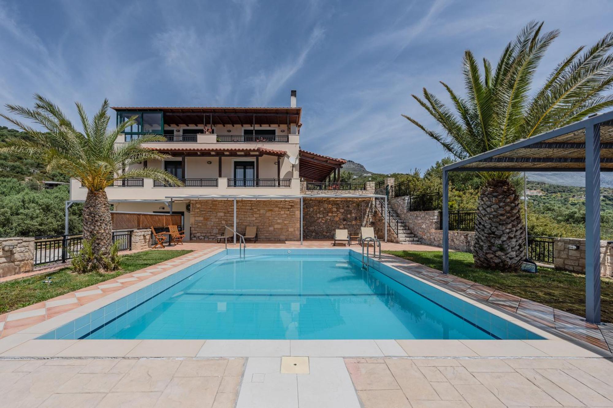 Souda Bay Loggia Villa Sellía Buitenkant foto