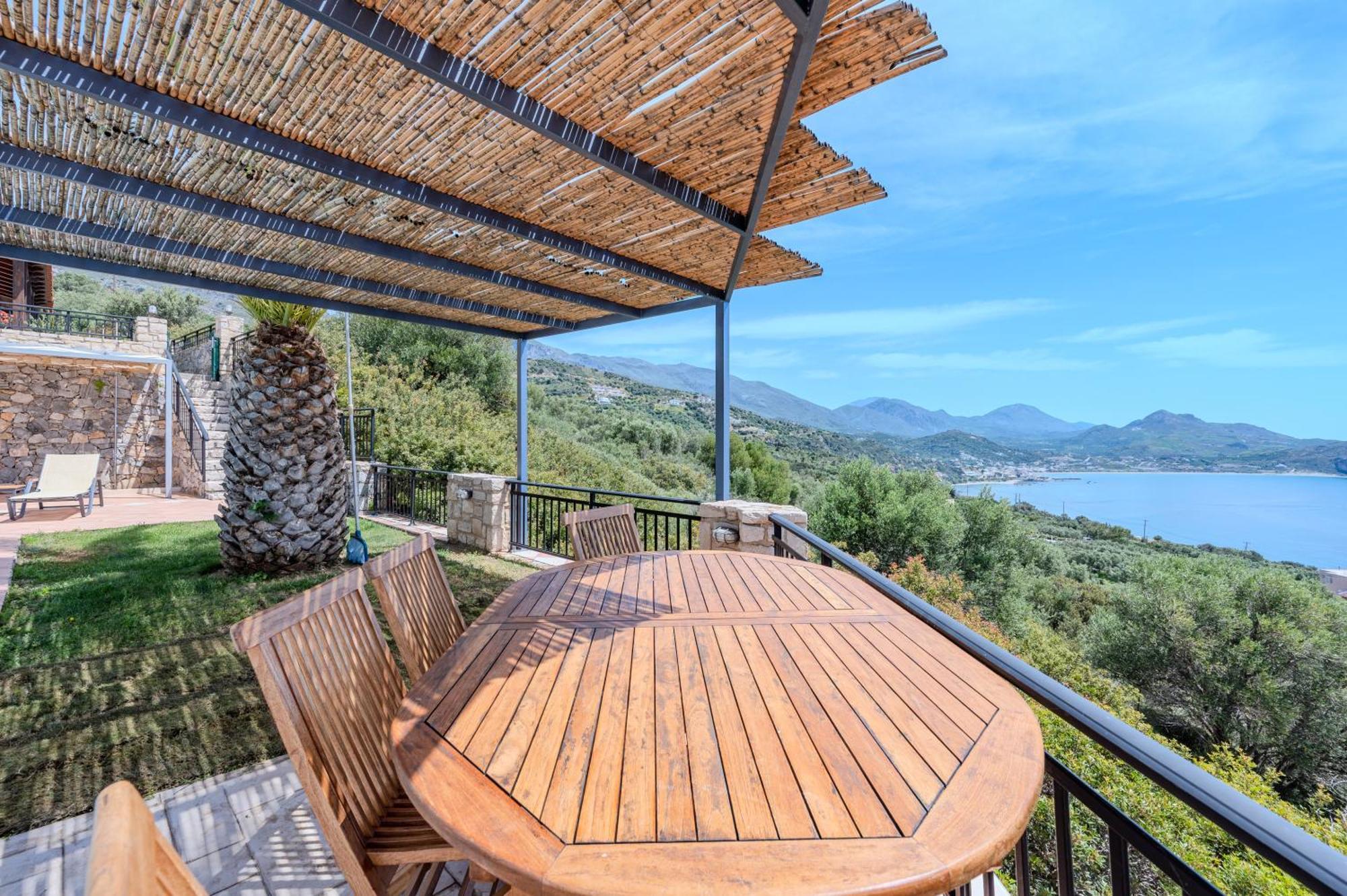 Souda Bay Loggia Villa Sellía Buitenkant foto