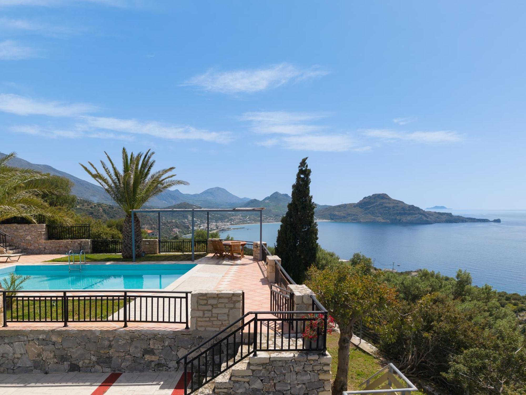 Souda Bay Loggia Villa Sellía Buitenkant foto