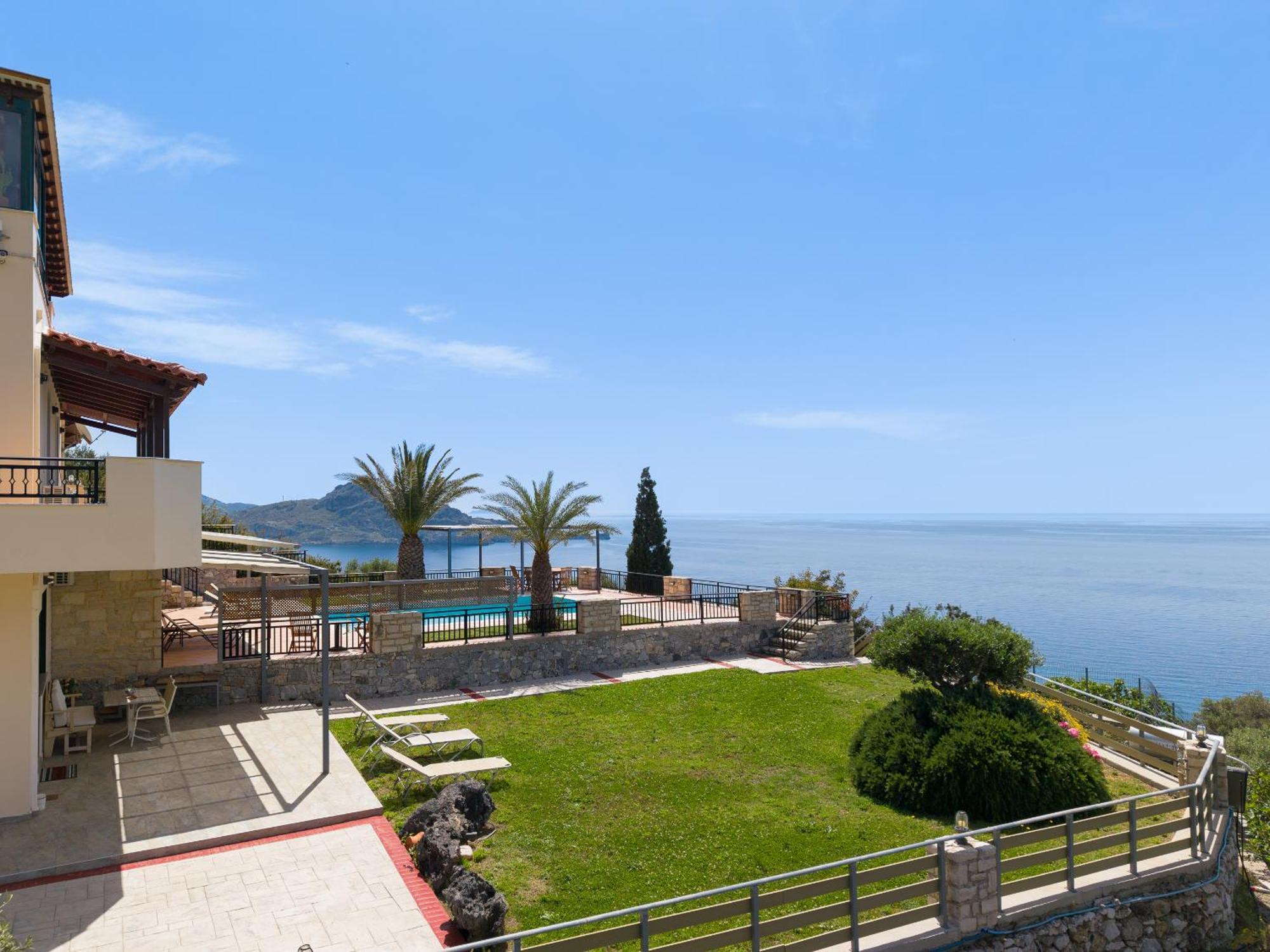 Souda Bay Loggia Villa Sellía Buitenkant foto