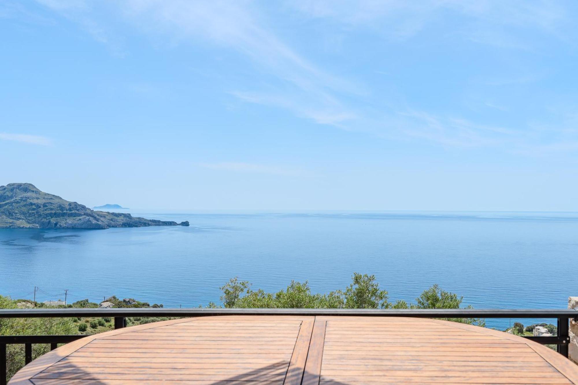 Souda Bay Loggia Villa Sellía Buitenkant foto