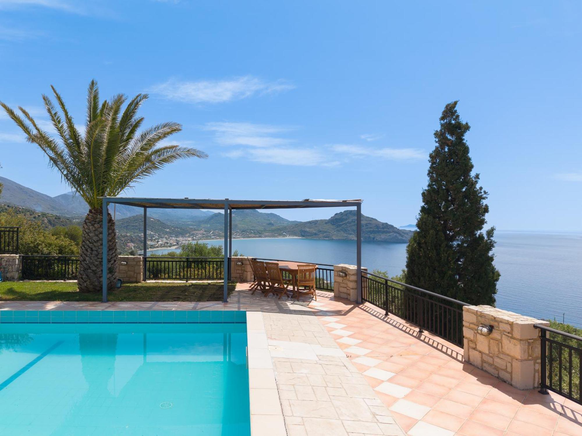 Souda Bay Loggia Villa Sellía Buitenkant foto