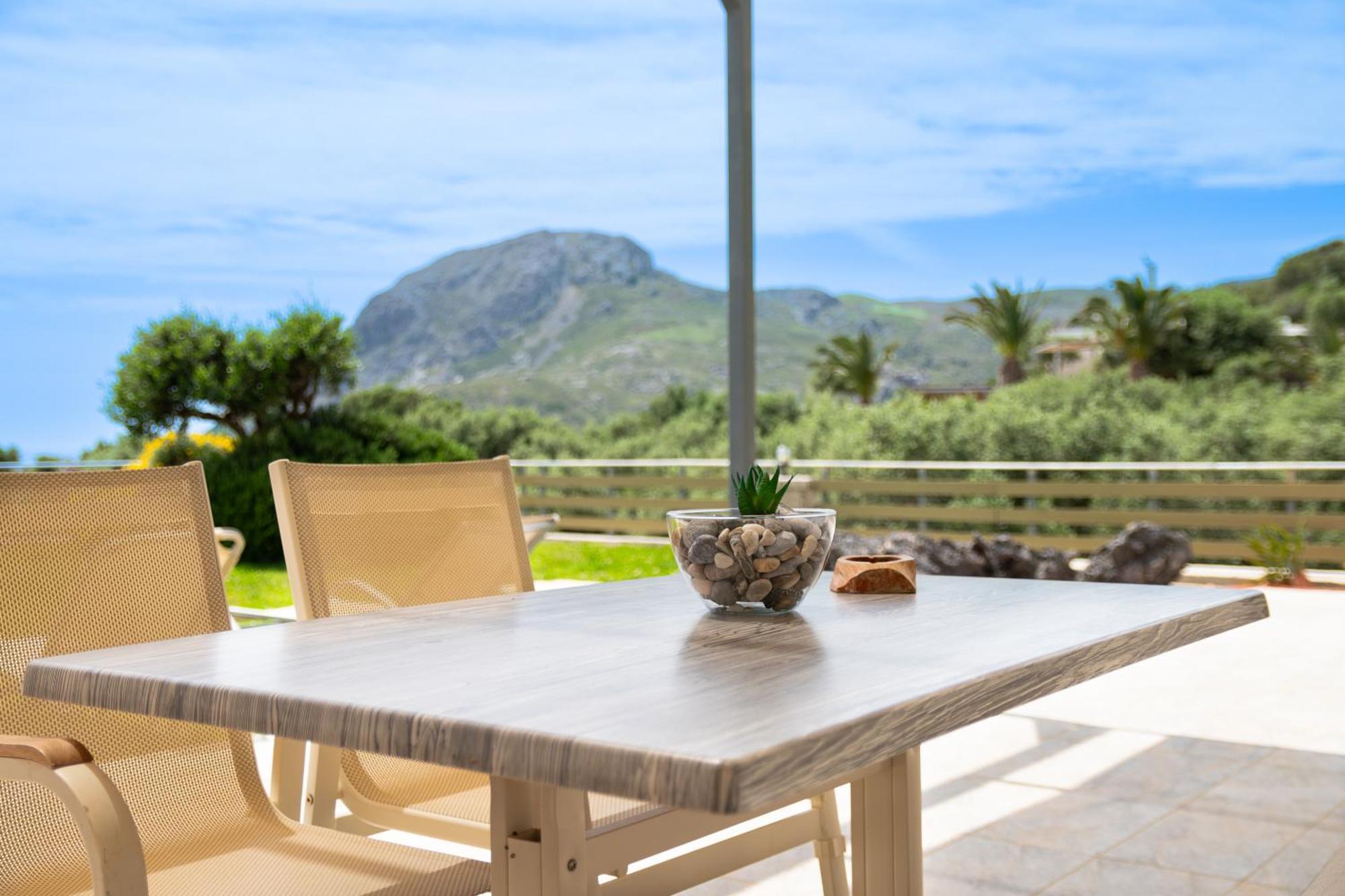 Souda Bay Loggia Villa Sellía Buitenkant foto